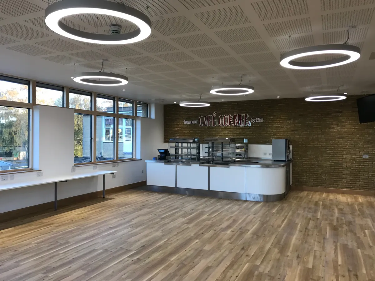 6th Form & Music Centre construction project by Aldwick Building Company