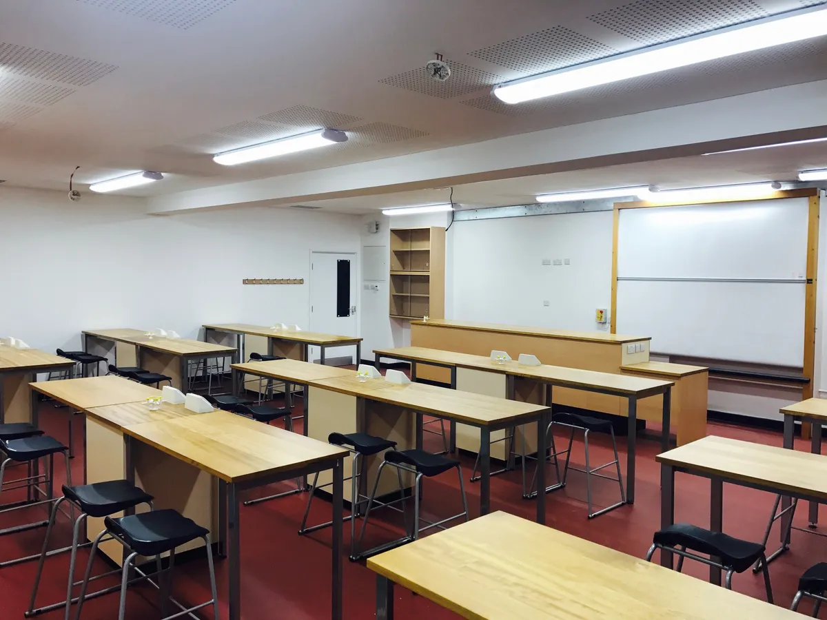 Science Classrooms construction project by Aldwick Building Company