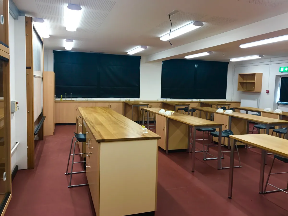 Science Classrooms construction project by Aldwick Building Company